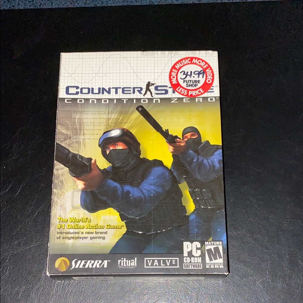 Serra Black and Blue PC Game - Counter-Strike Condition Zero